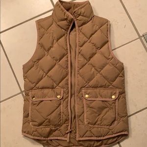 J. Crew quilted vest